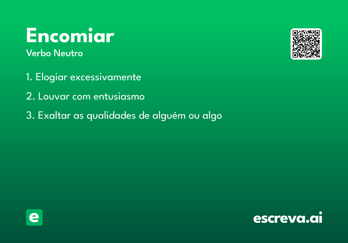 encomiar