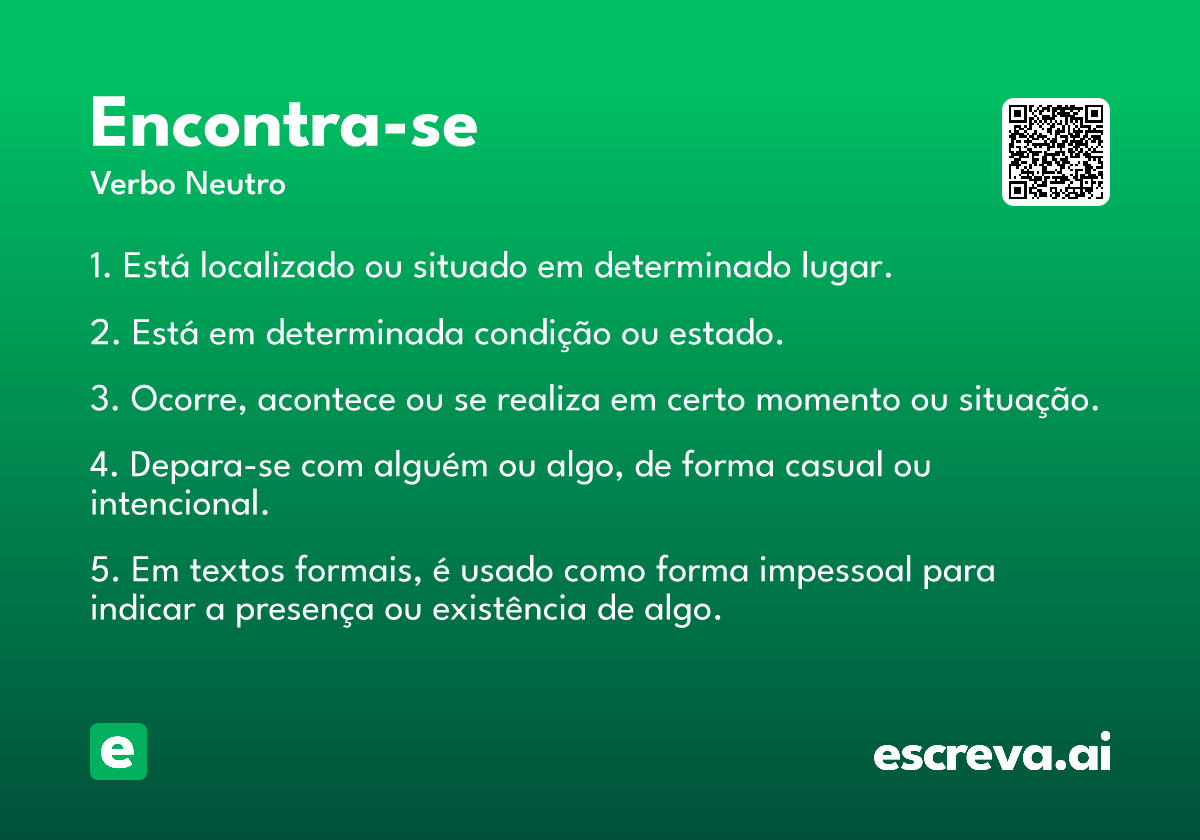 encontra-se