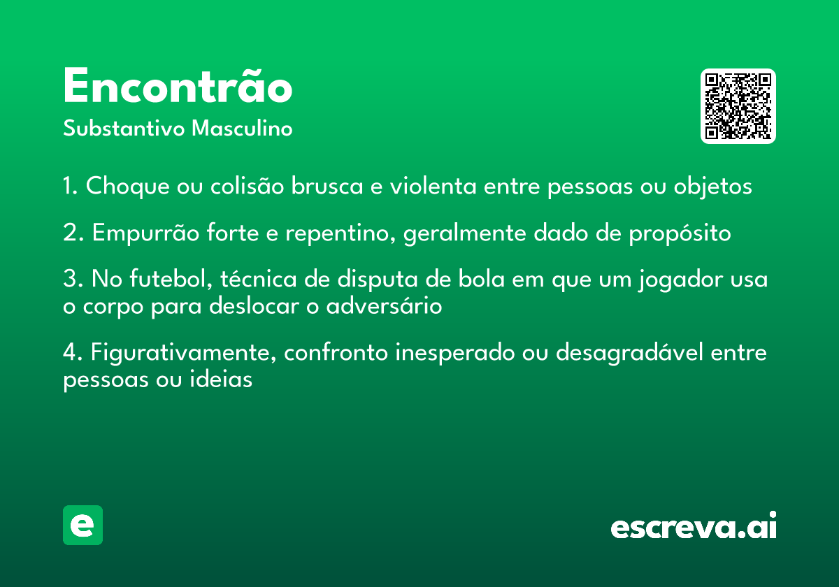 encontrão