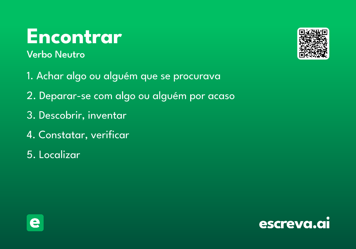 encontrar