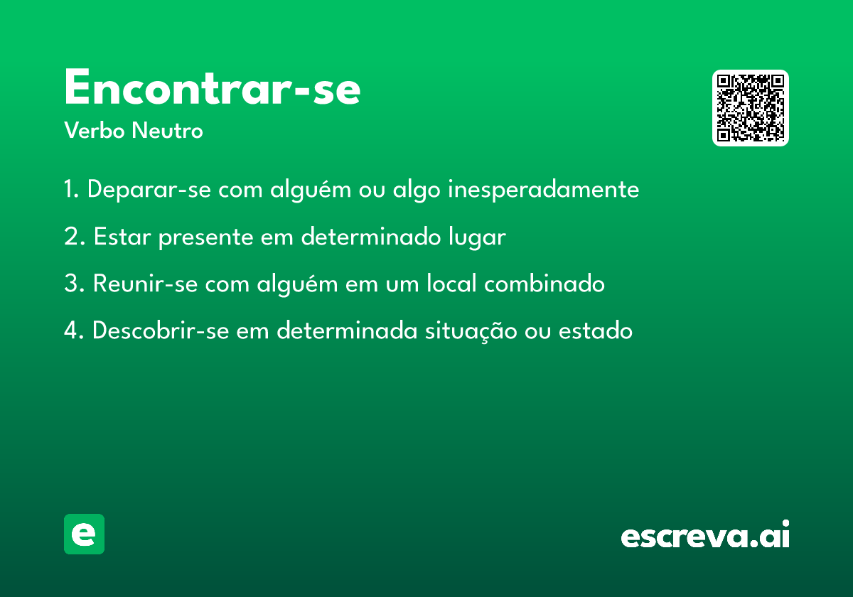encontrar-se