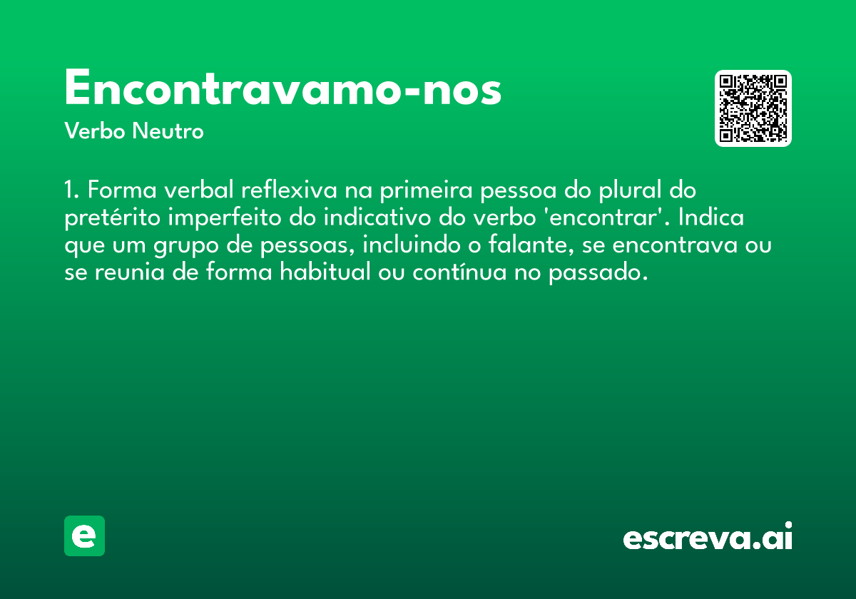 encontravamo-nos