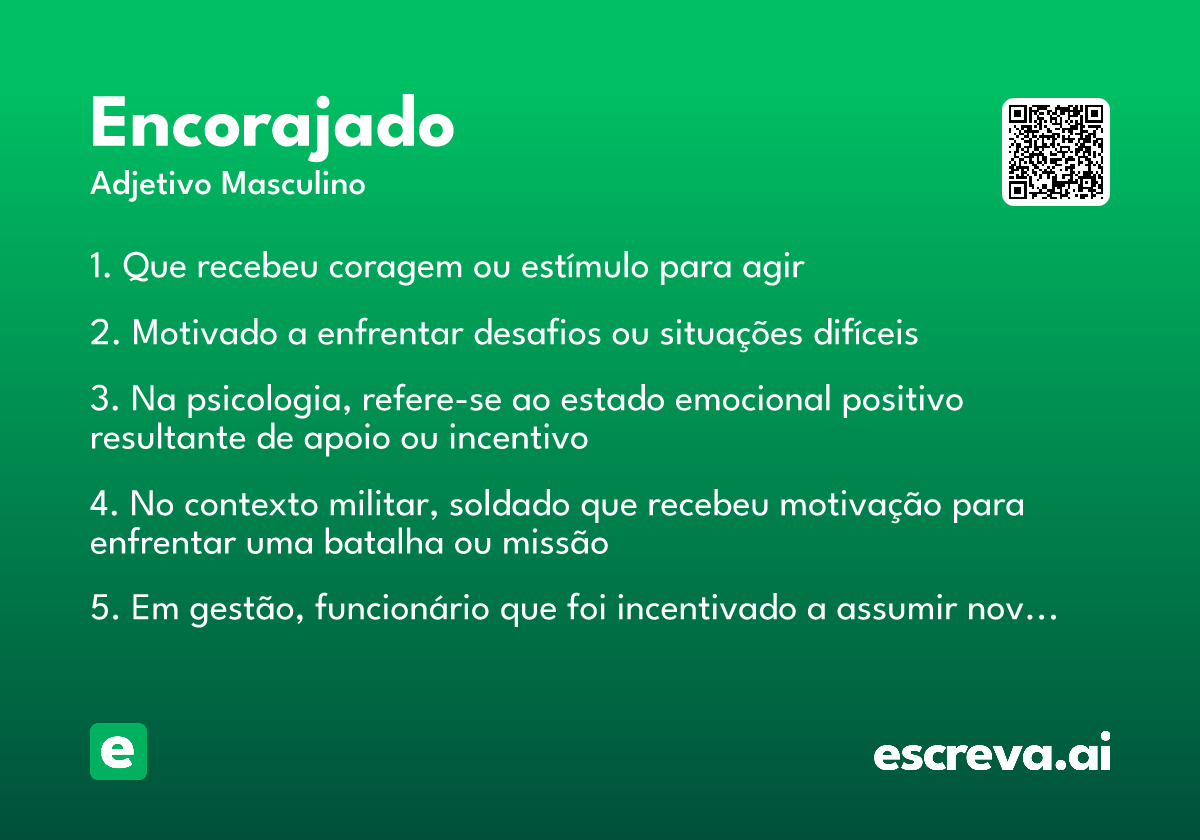 encorajado