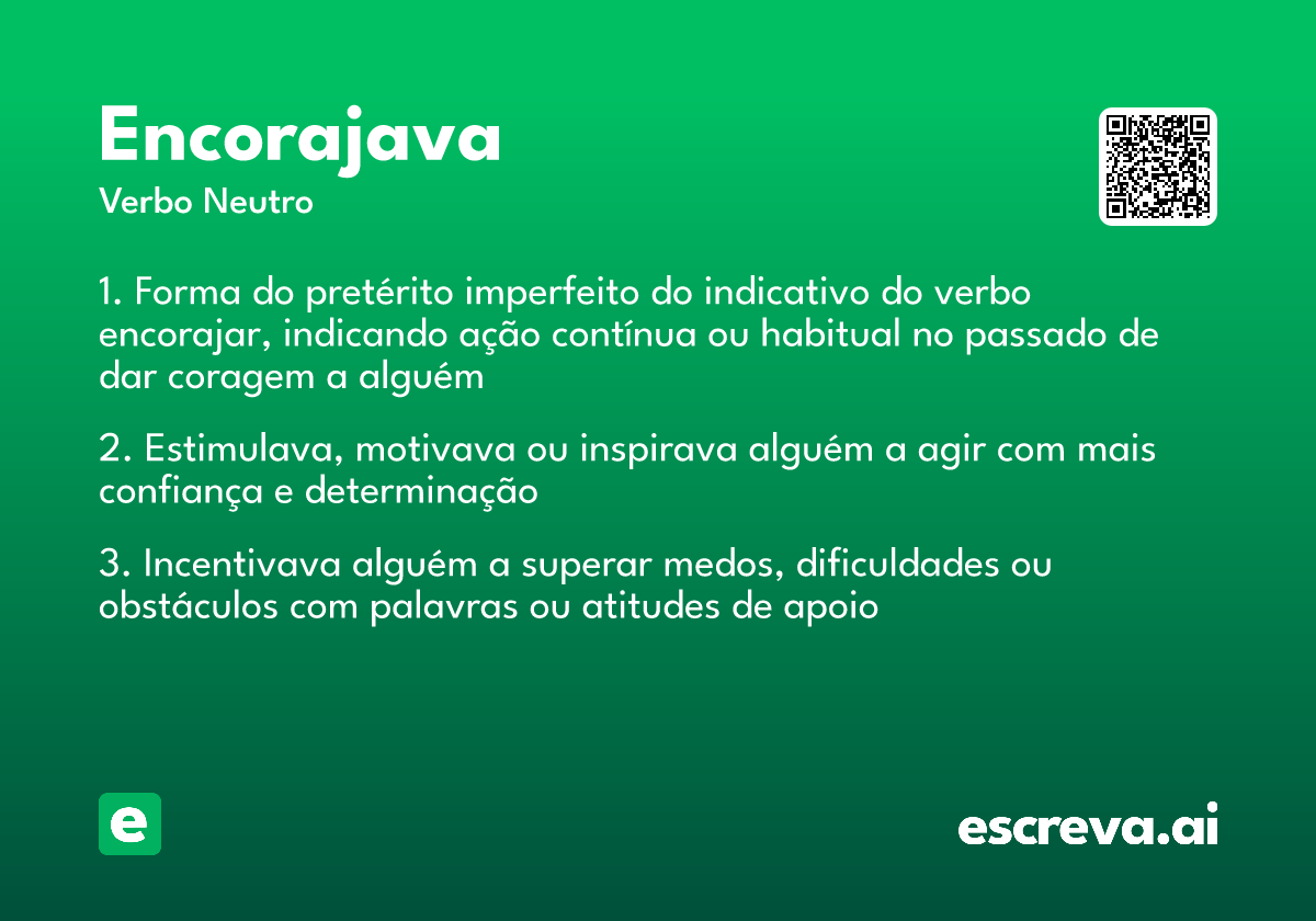 encorajava