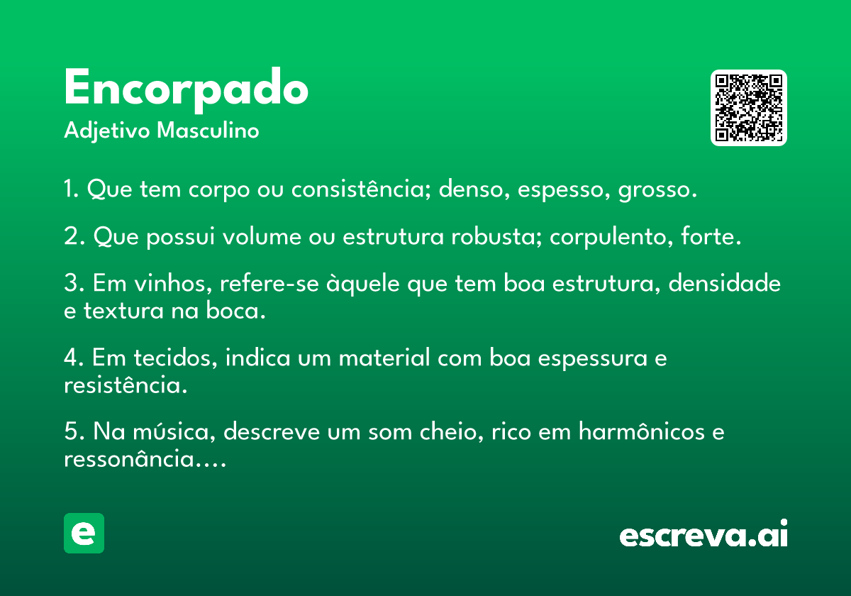 encorpado