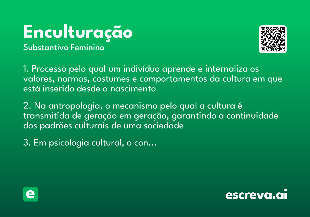 enculturação
