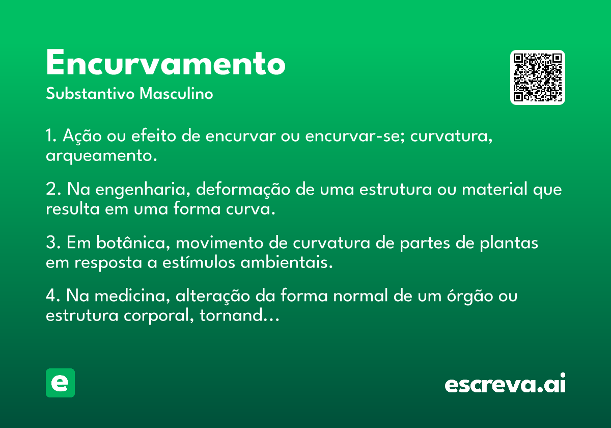 encurvamento