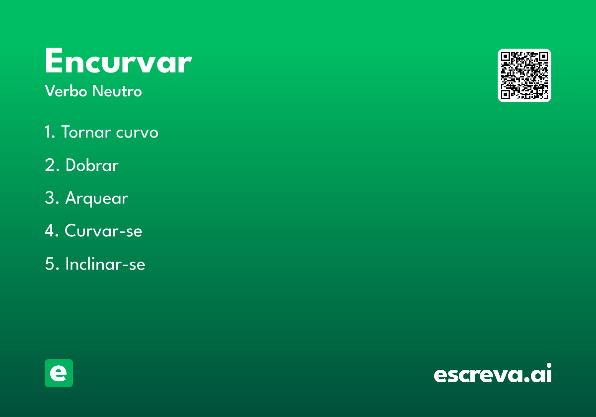 encurvar