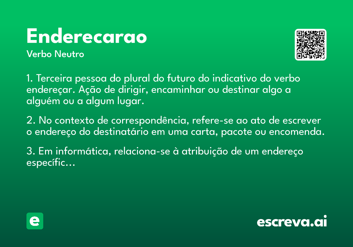 enderecarao