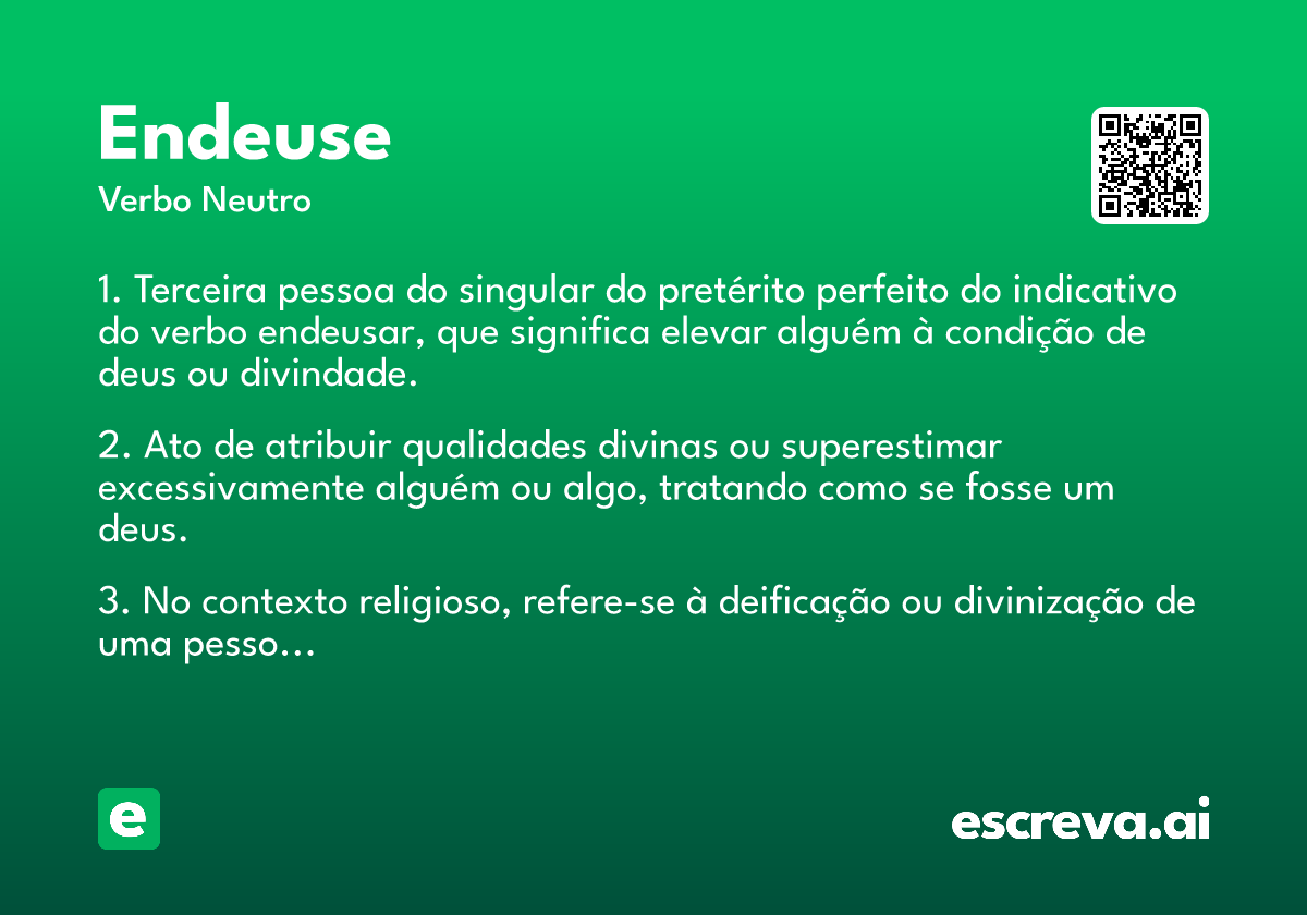 endeuse