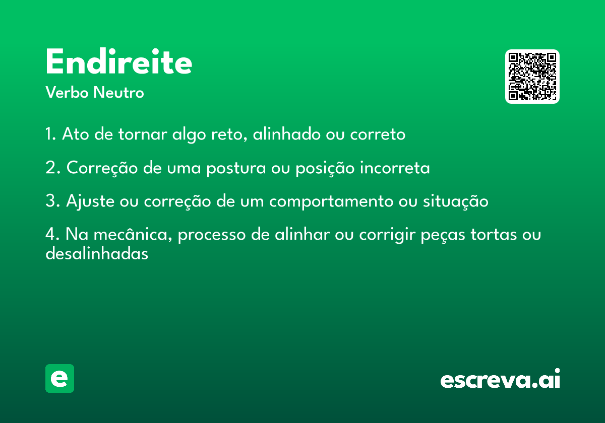 endireite