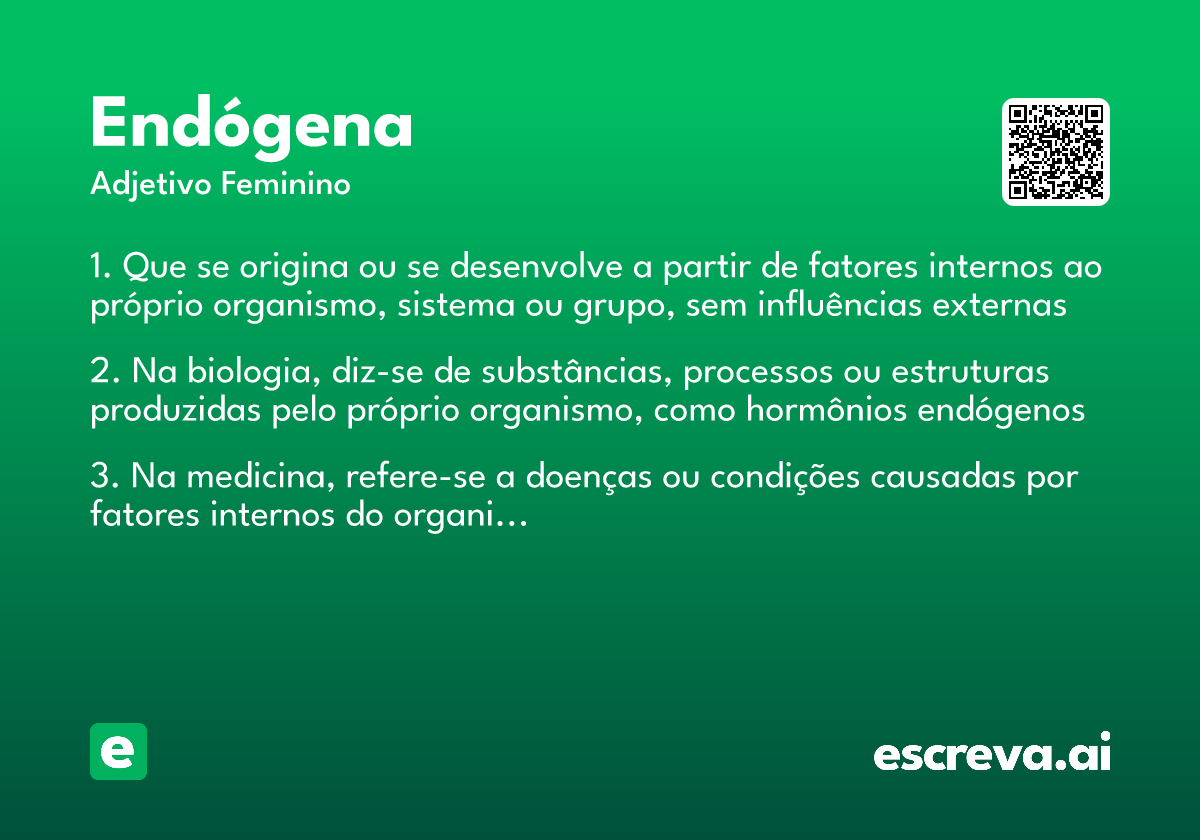 endógena