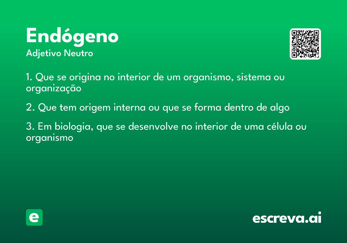 endógeno