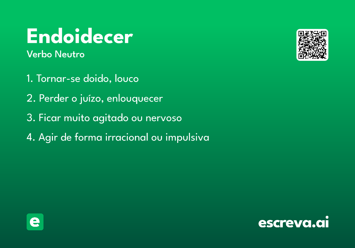 endoidecer