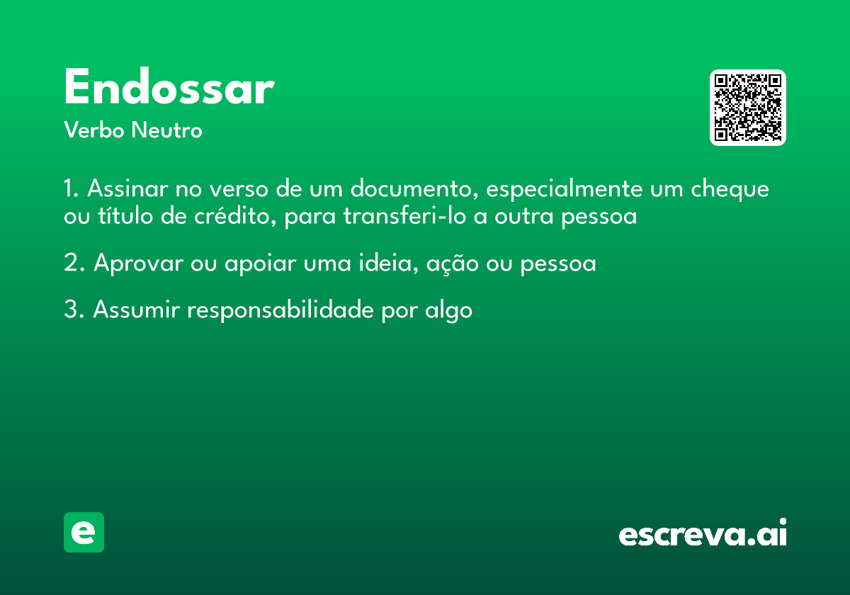 endossar