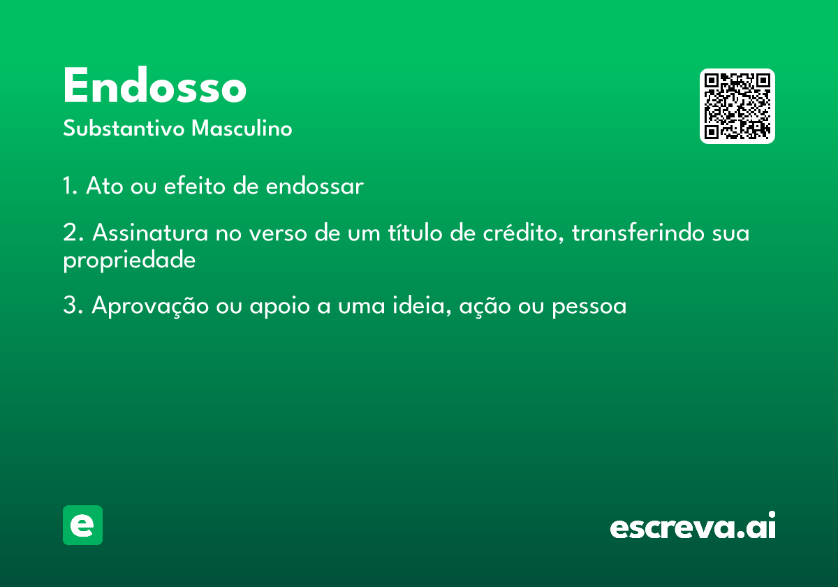 endosso