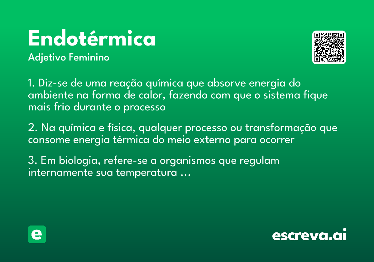 endotérmica