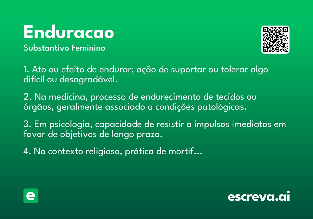 enduracao