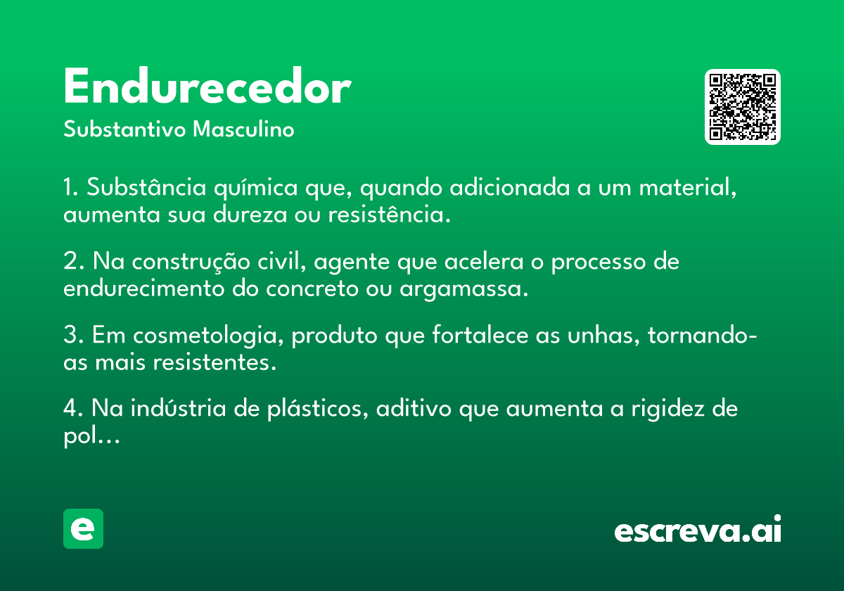 endurecedor