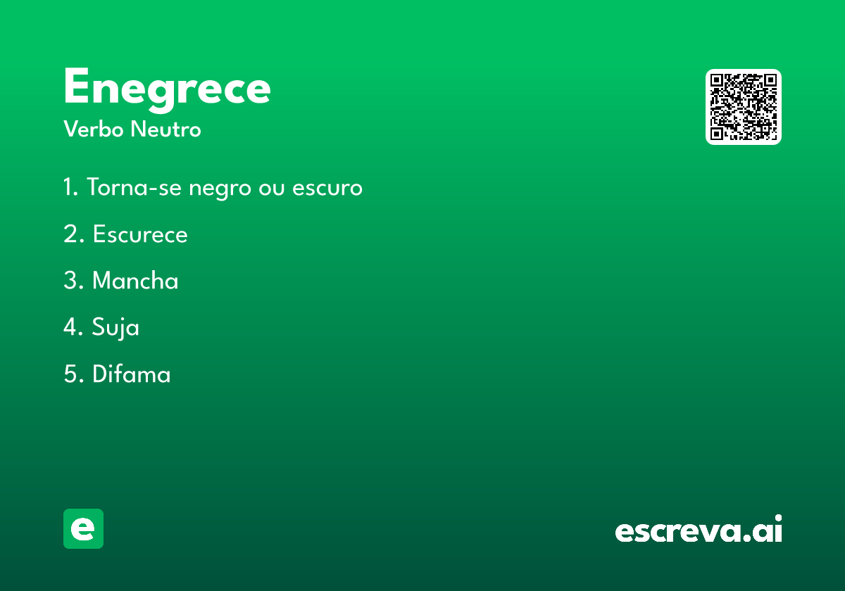 enegrece