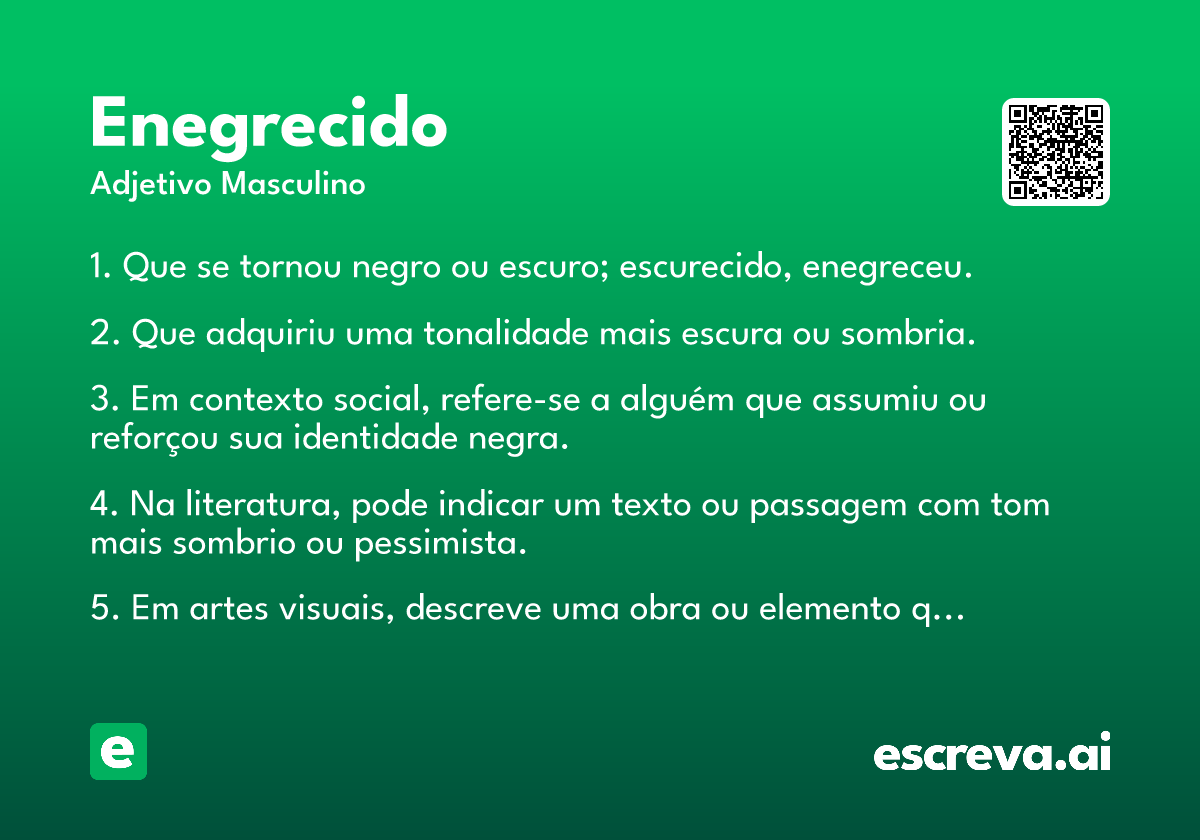 enegrecido