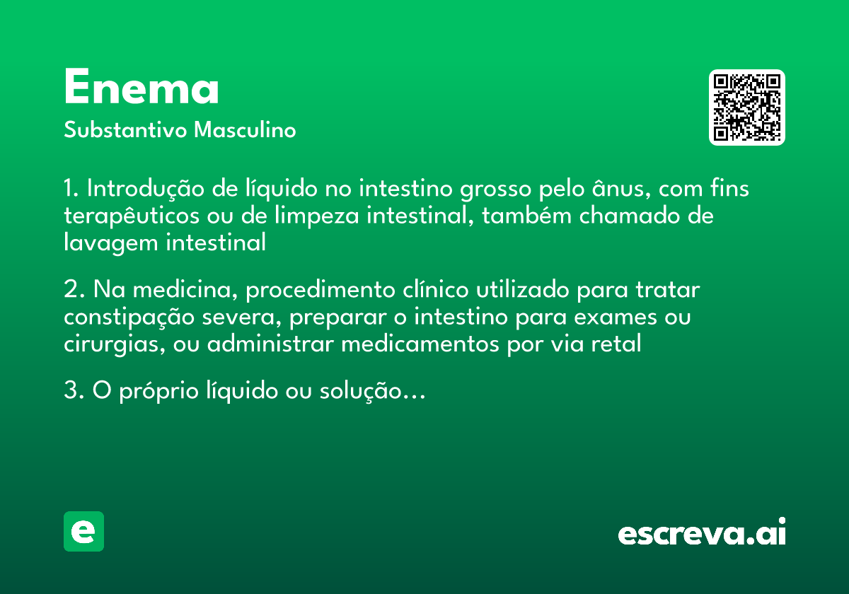 enema