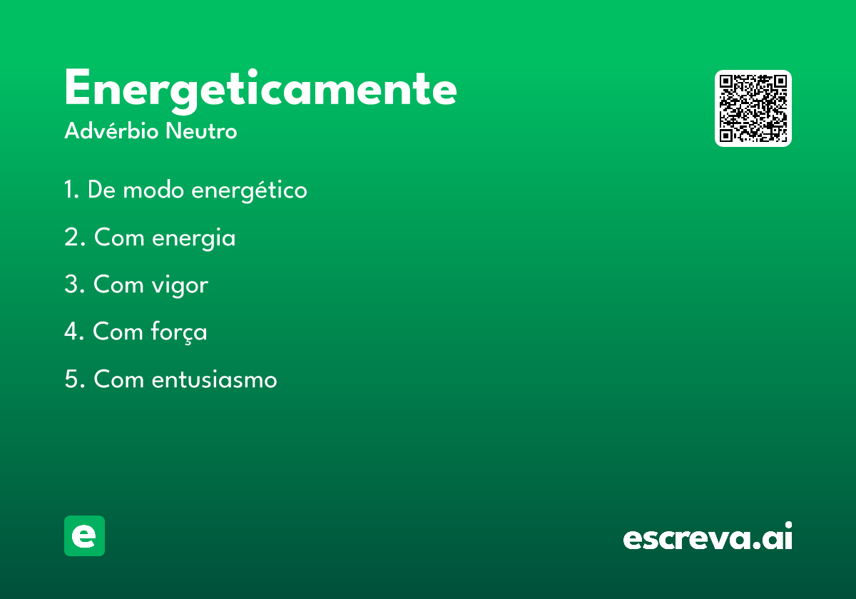 energeticamente