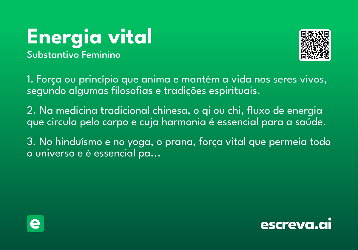 energia vital