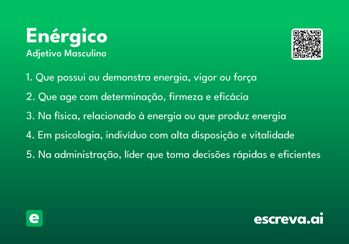 enérgico