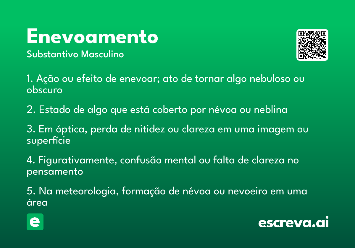 enevoamento