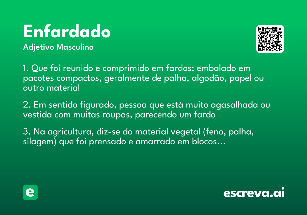 enfardado