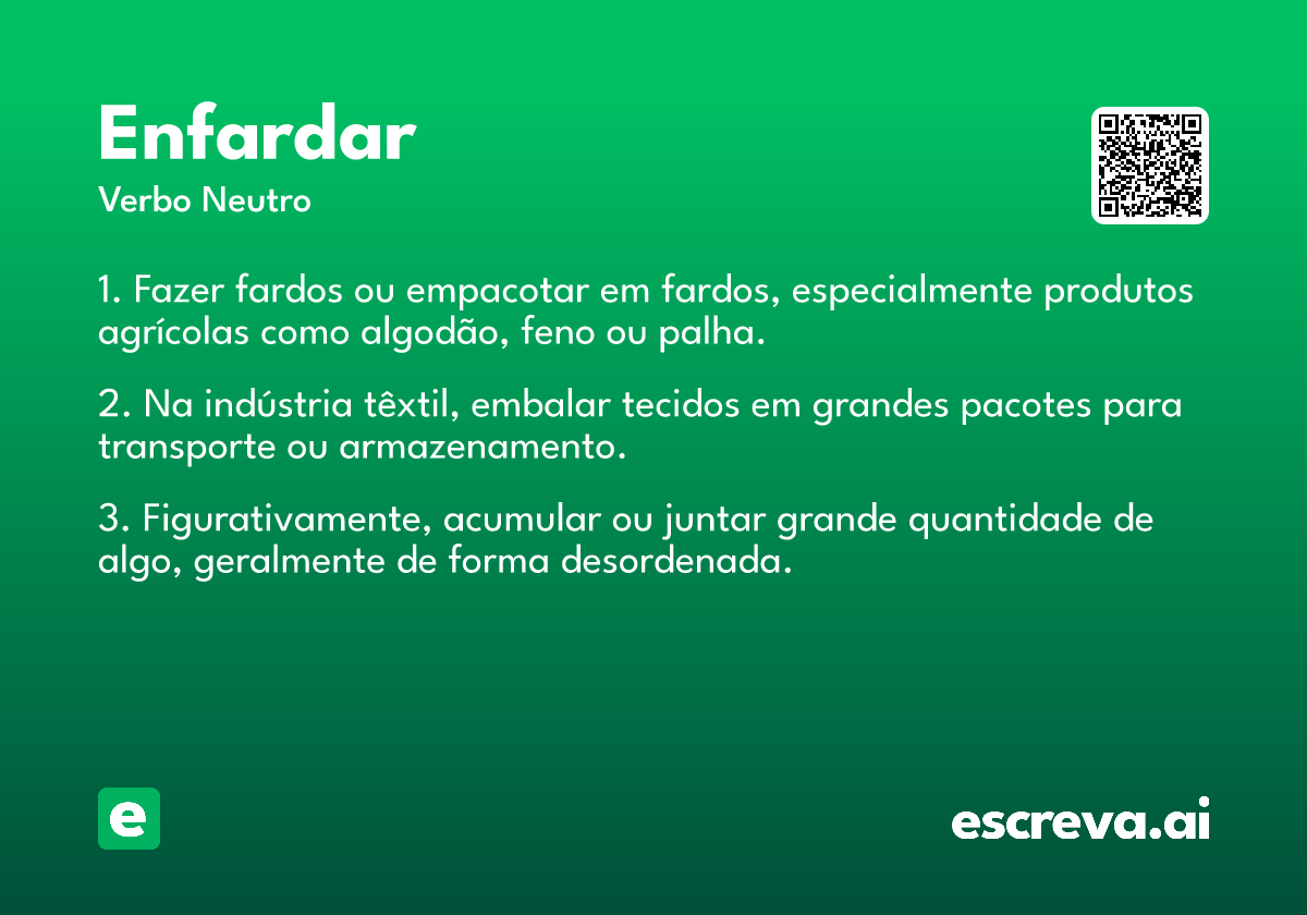 enfardar