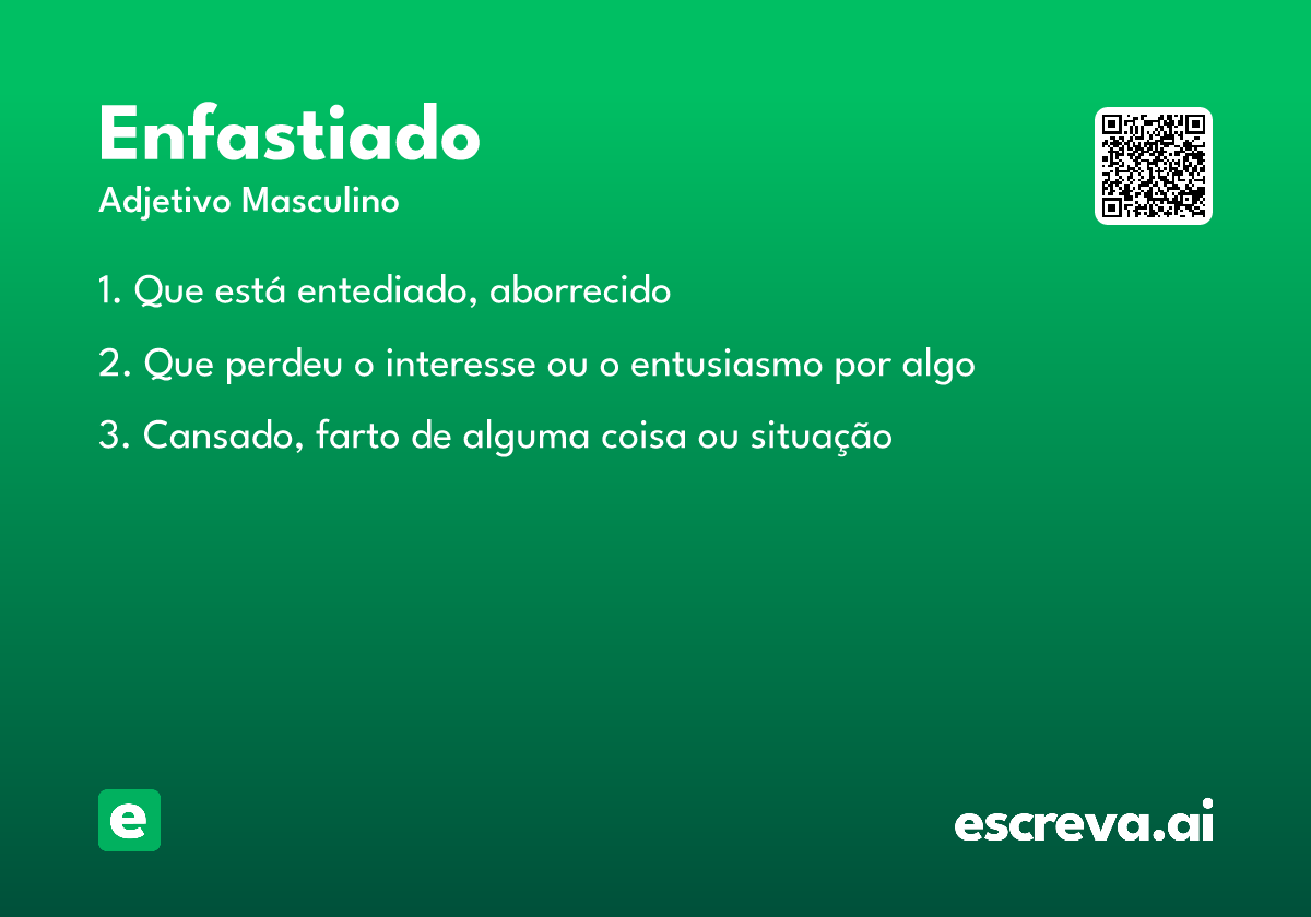 enfastiado