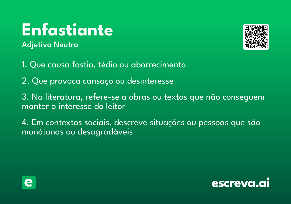 enfastiante