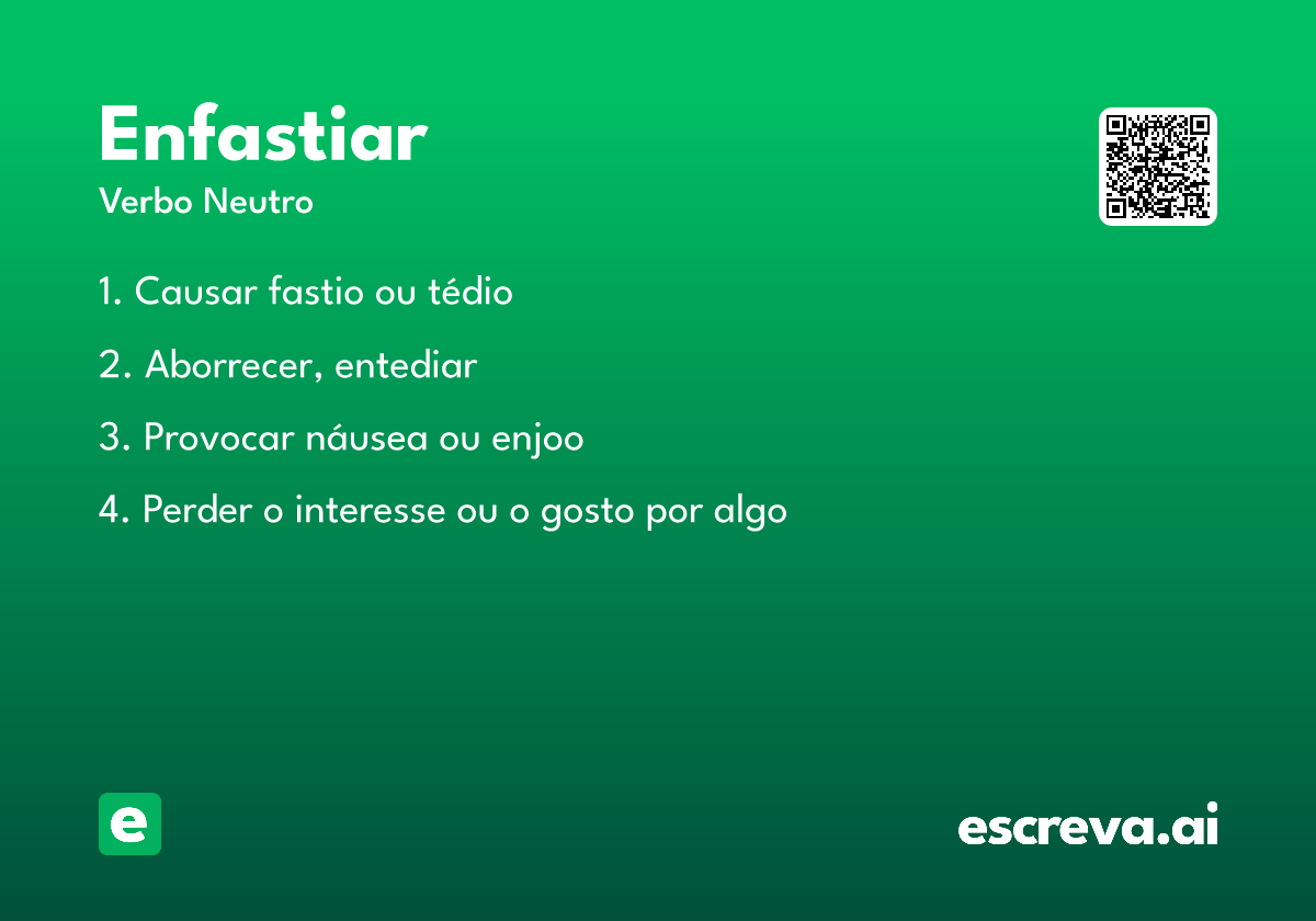 enfastiar