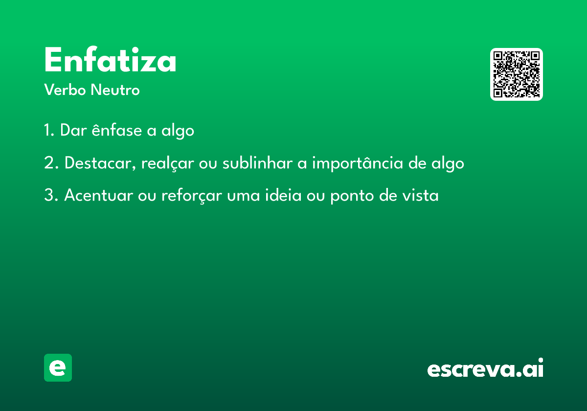 enfatiza