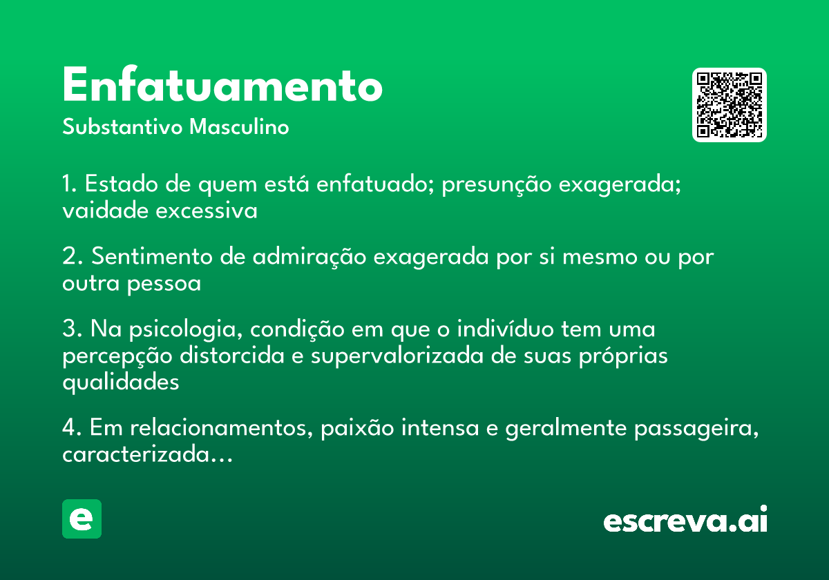enfatuamento