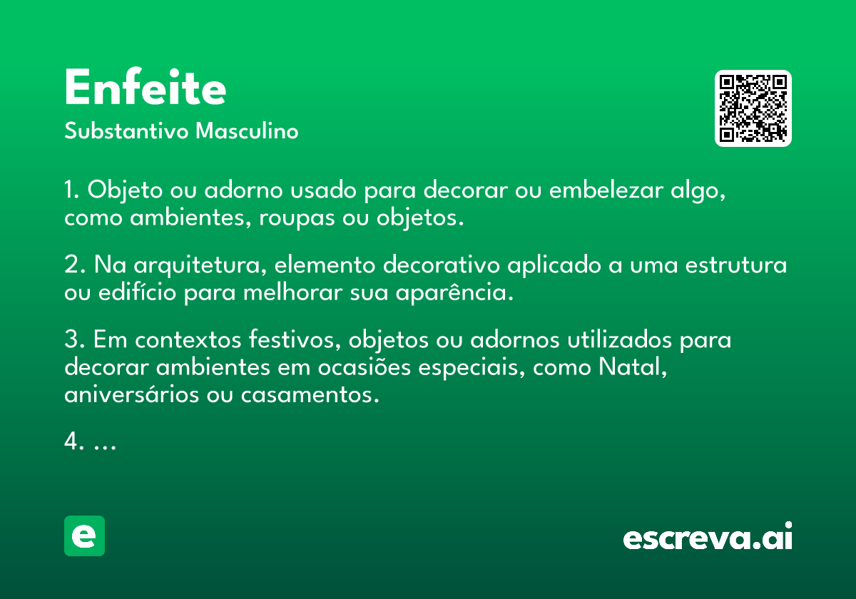 enfeite