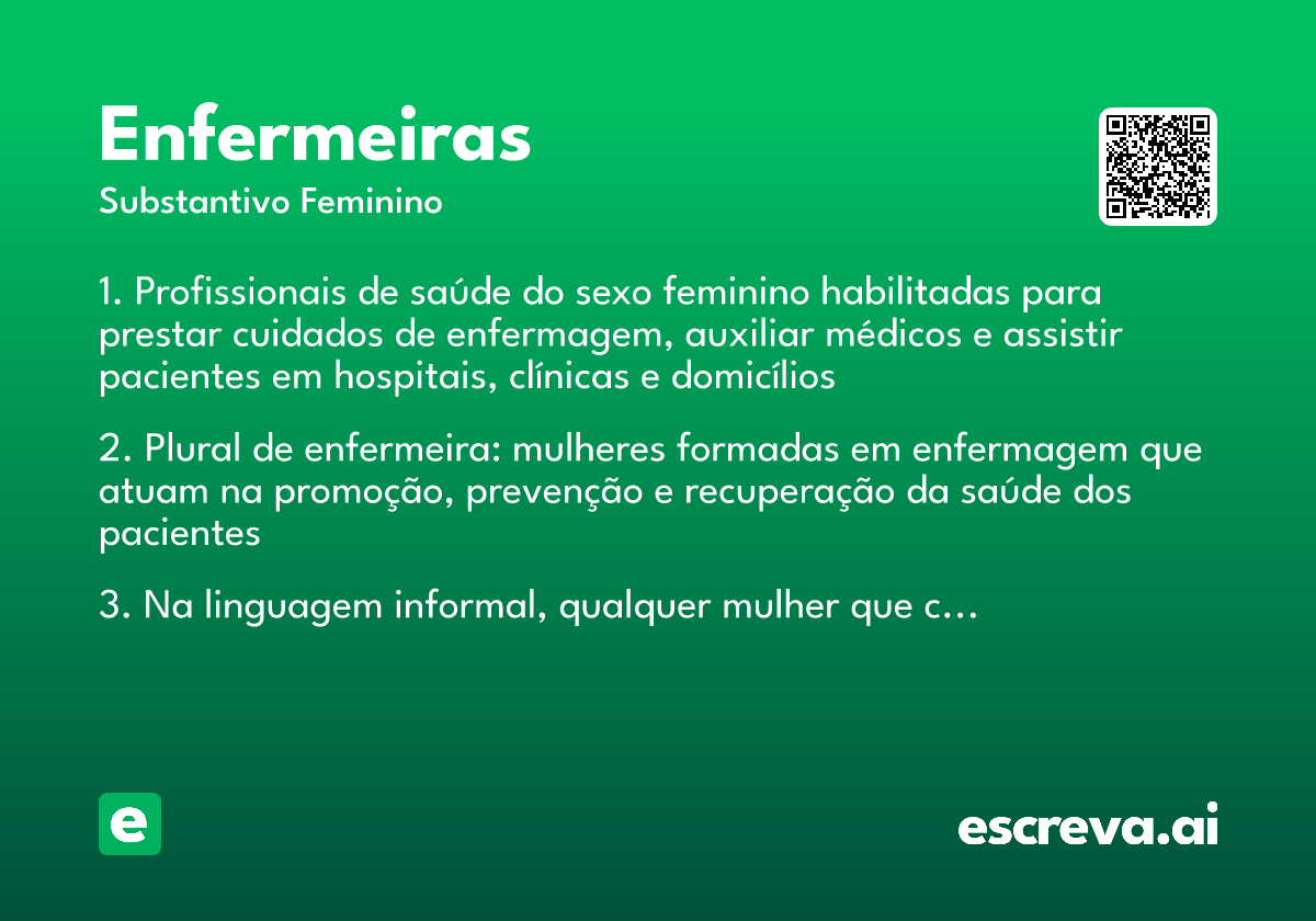 enfermeiras