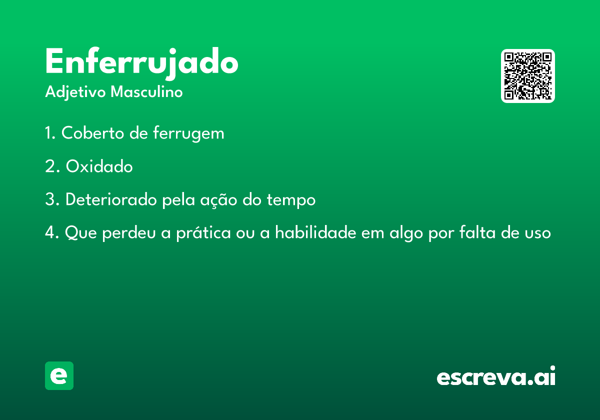 enferrujado