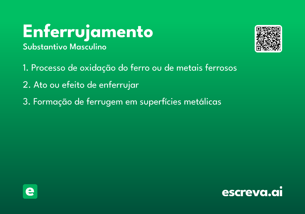 enferrujamento