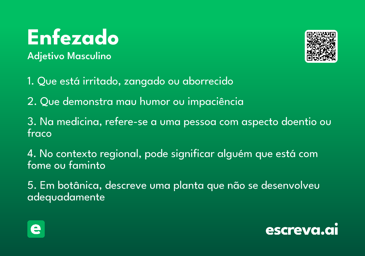 enfezado