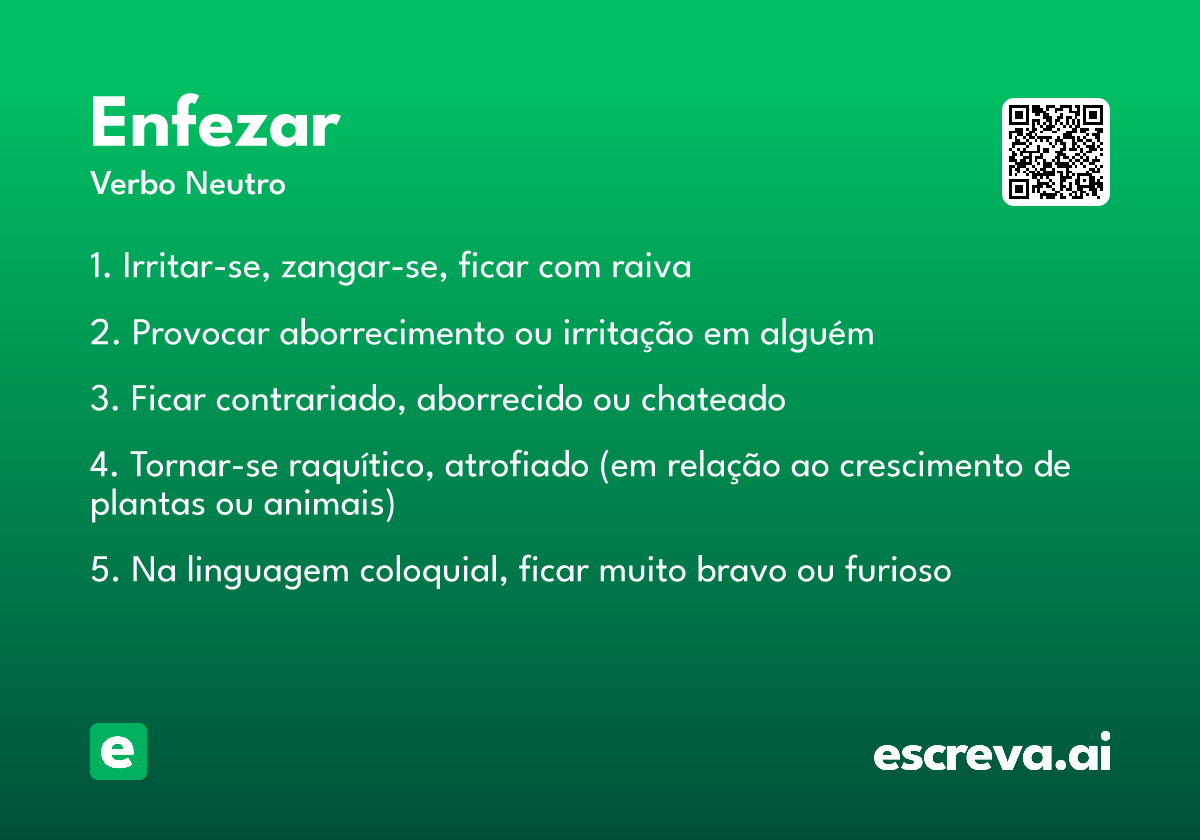 enfezar