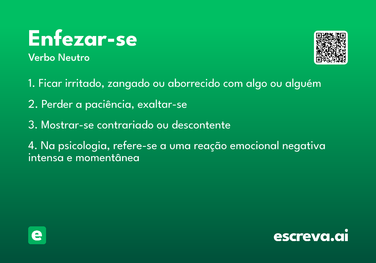 enfezar-se