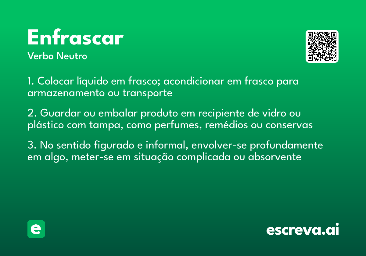 enfrascar