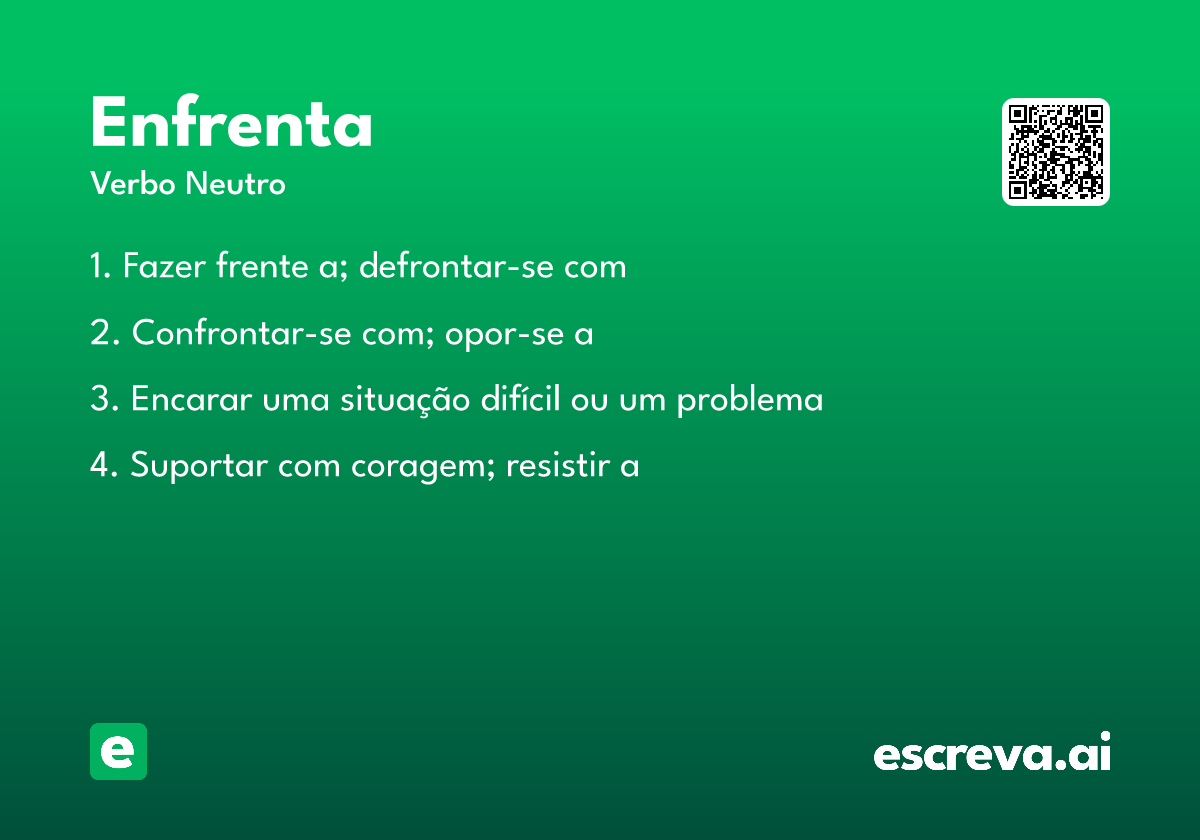 enfrenta