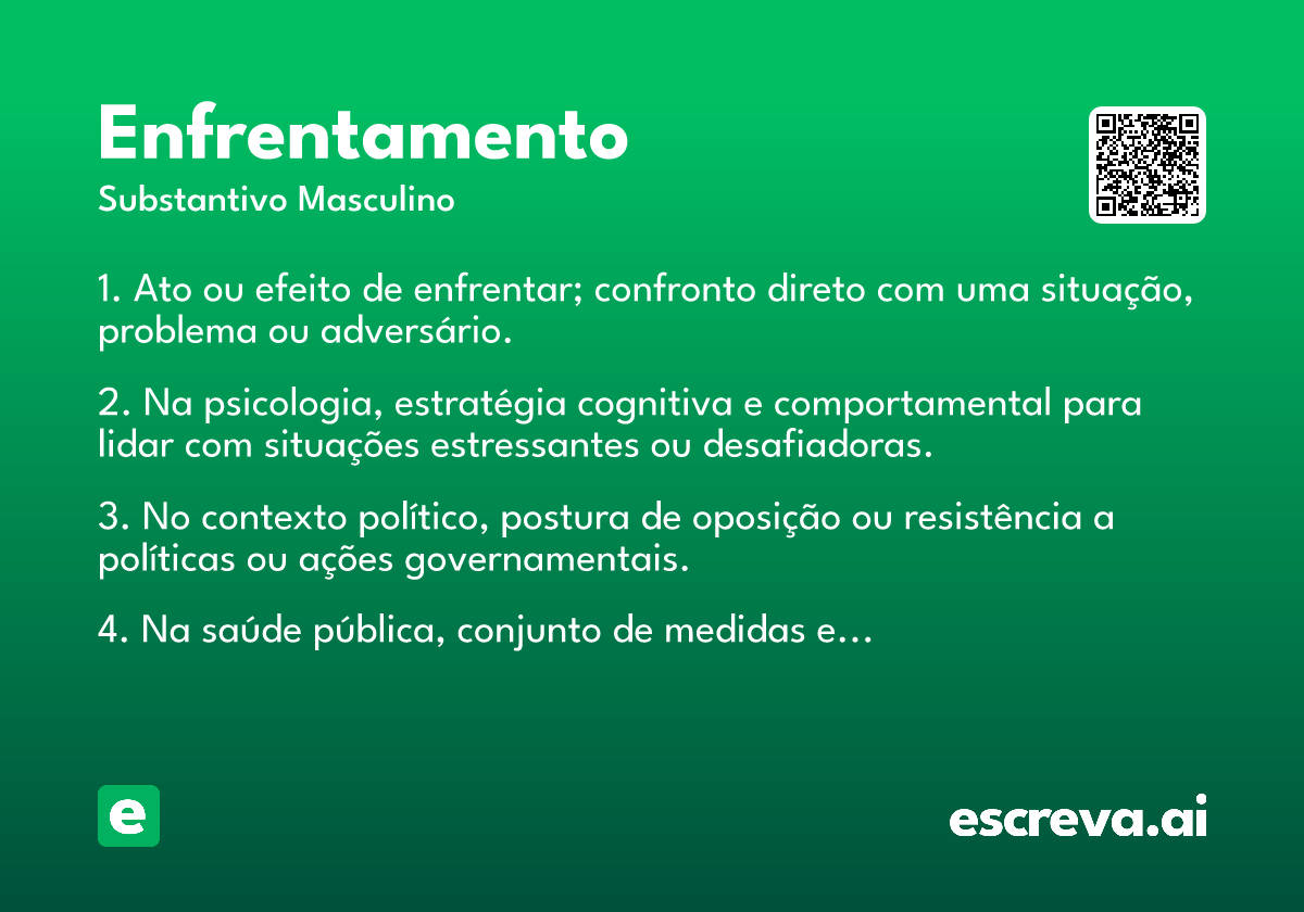 enfrentamento