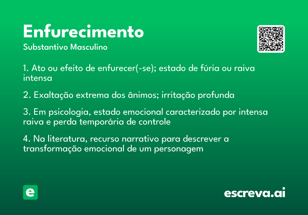 enfurecimento