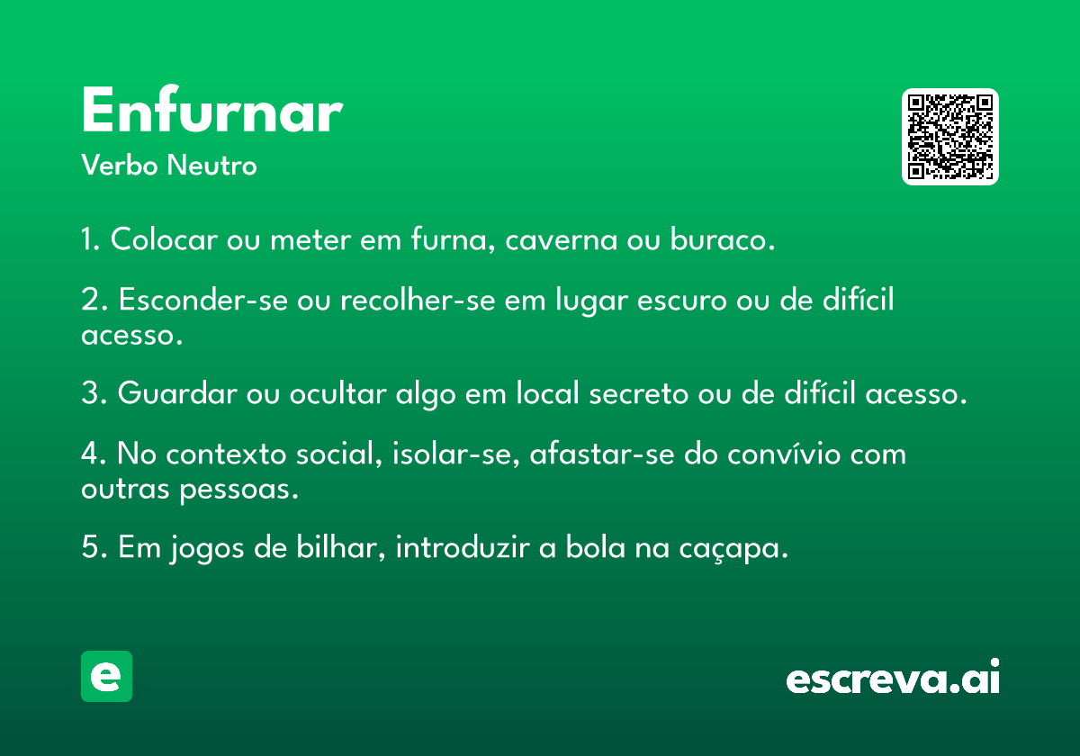 enfurnar