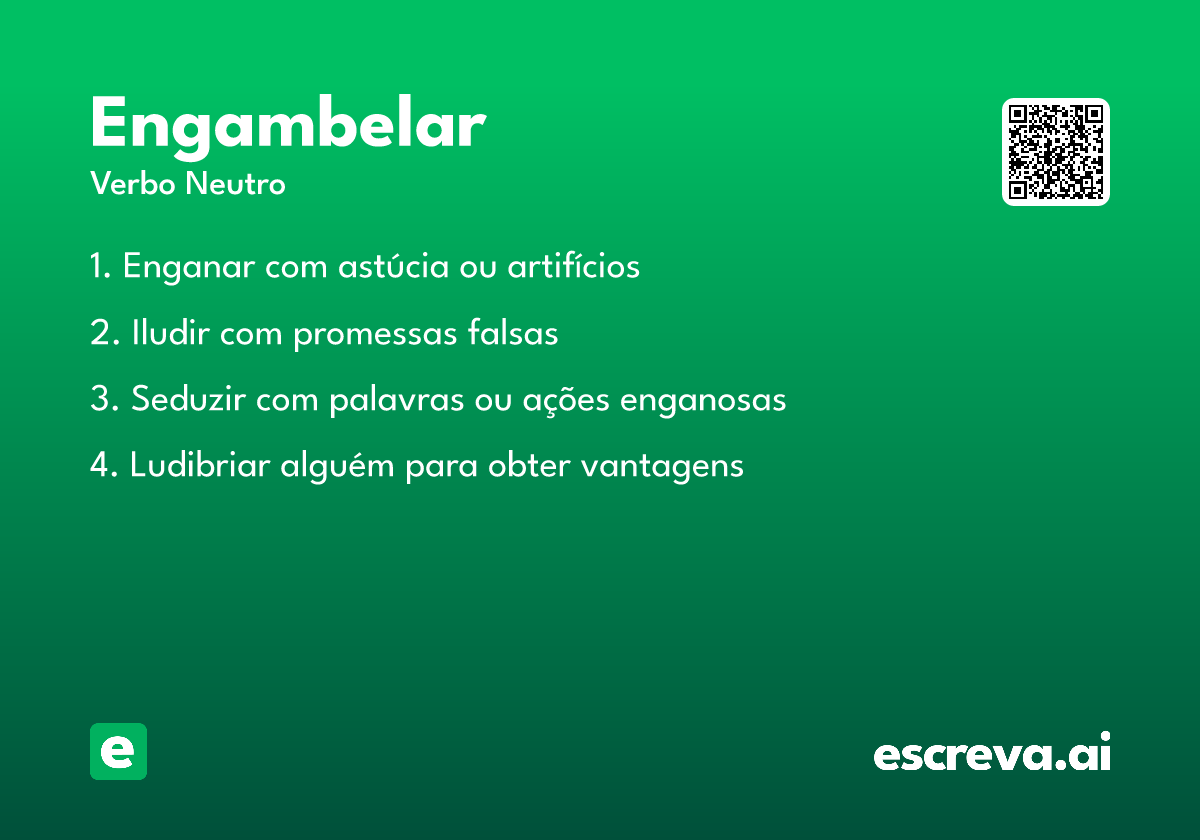 engambelar